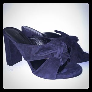 'FiveSevetyFive' Suede Heels